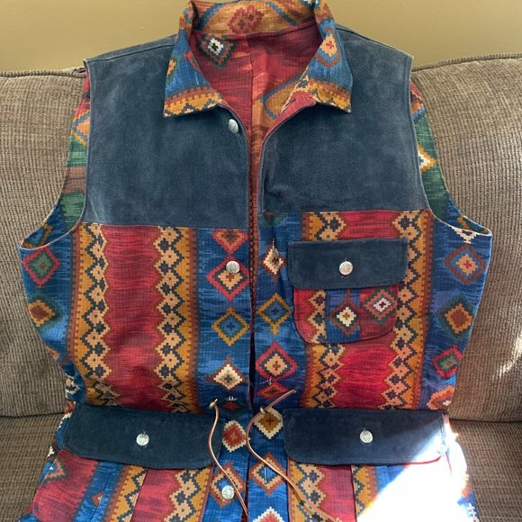 Hand Made One of a Kind Craft Sale Vest - Picture 1 of 1